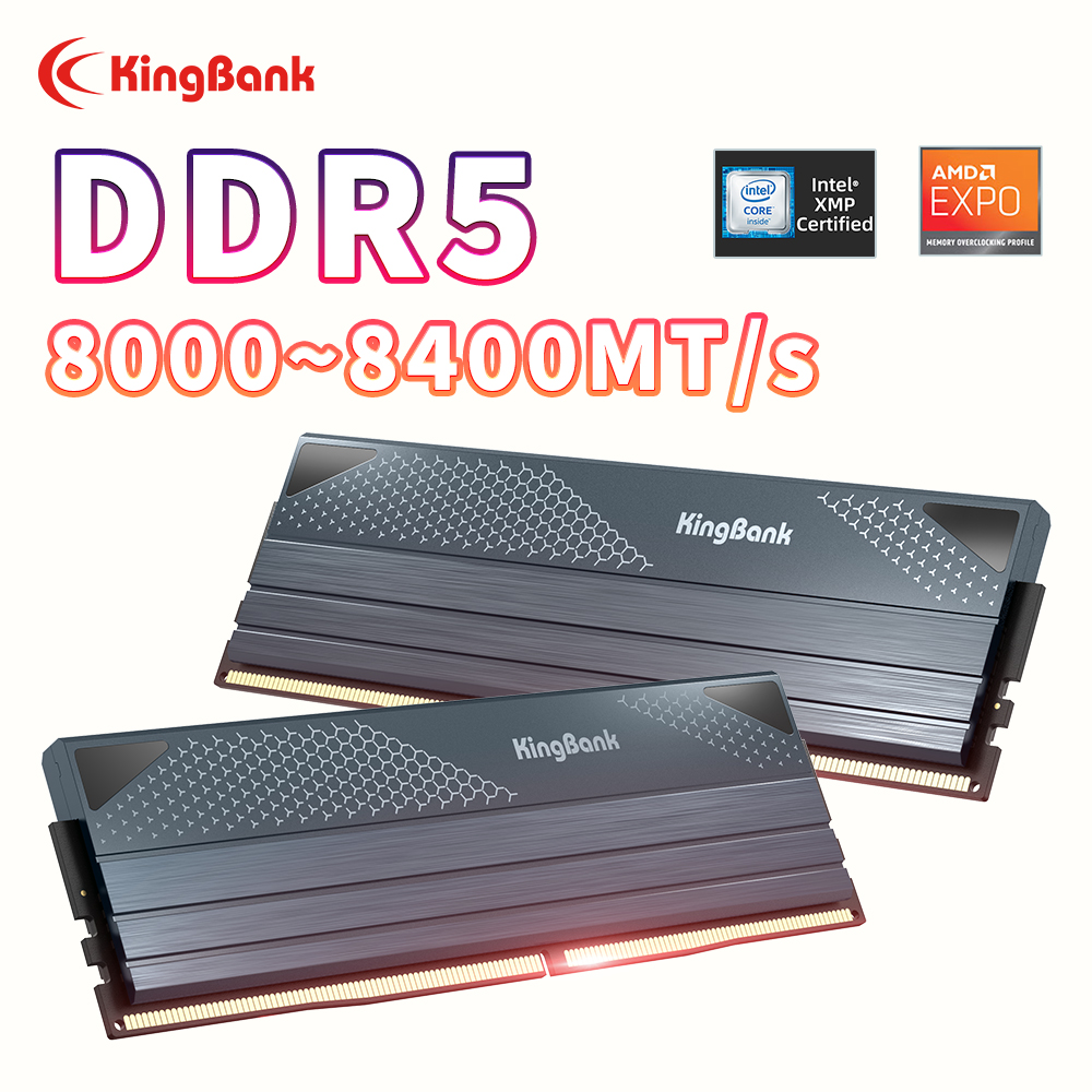 Ddr5 Kit - ذاكرة كينج بانك DDR5 KFXB سعة
