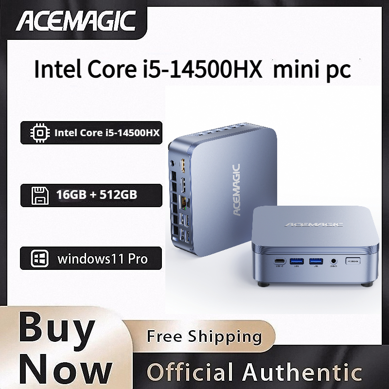 Ddr5 32Gb - جهاز ACEMAGIC ميني كمبيوتر بمعالج Intel