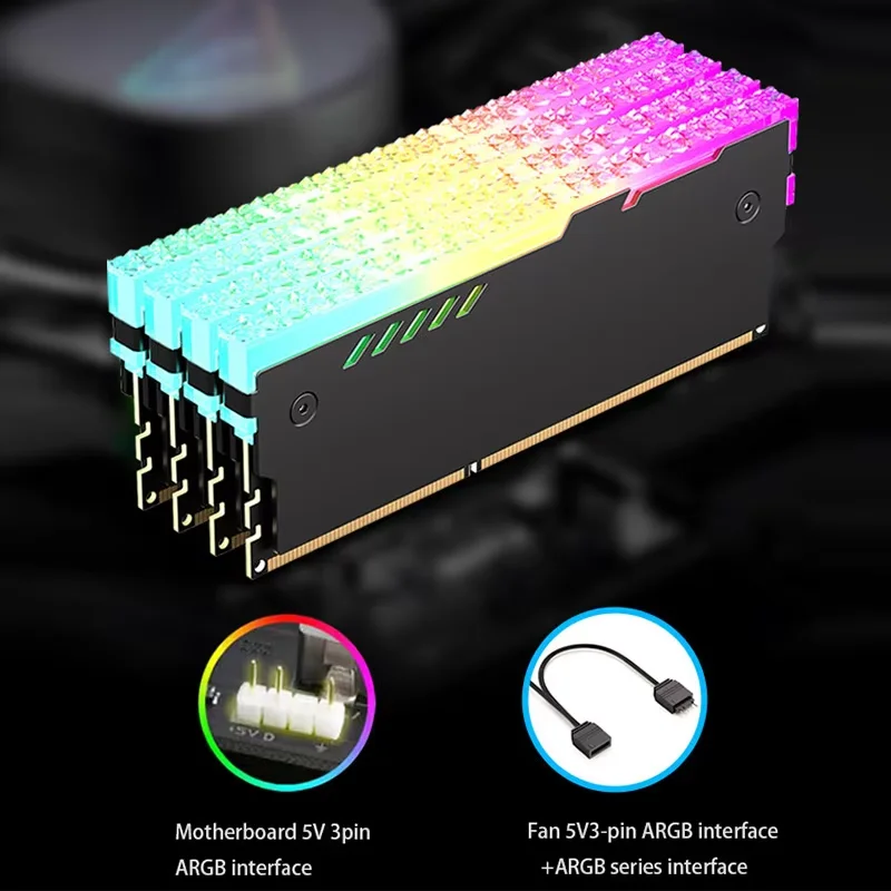 PC ذاكرة المبرد RM-1 RAM سترة  - مراجعة Ddr5 Ram وسعره