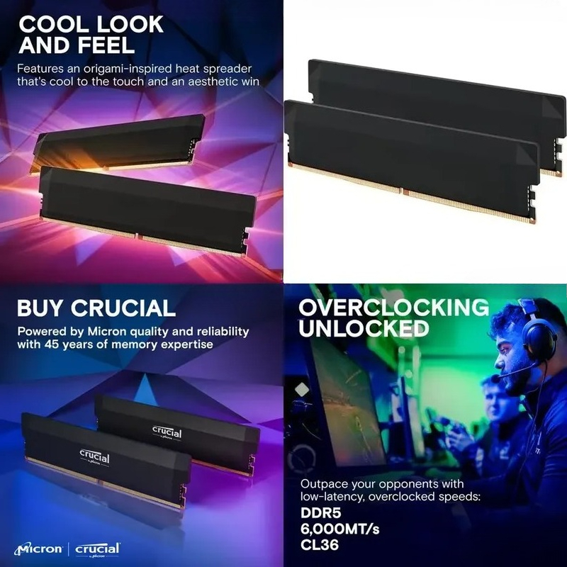 طقم ذاكرة AMD EXPO DDR5 سعة 32 - مراجعة Ddr5 Ram وسعره