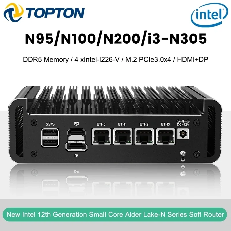 12th Gen Firewall Mini PC Alde - مراجعة Ddr5 4800Mhz وسعره