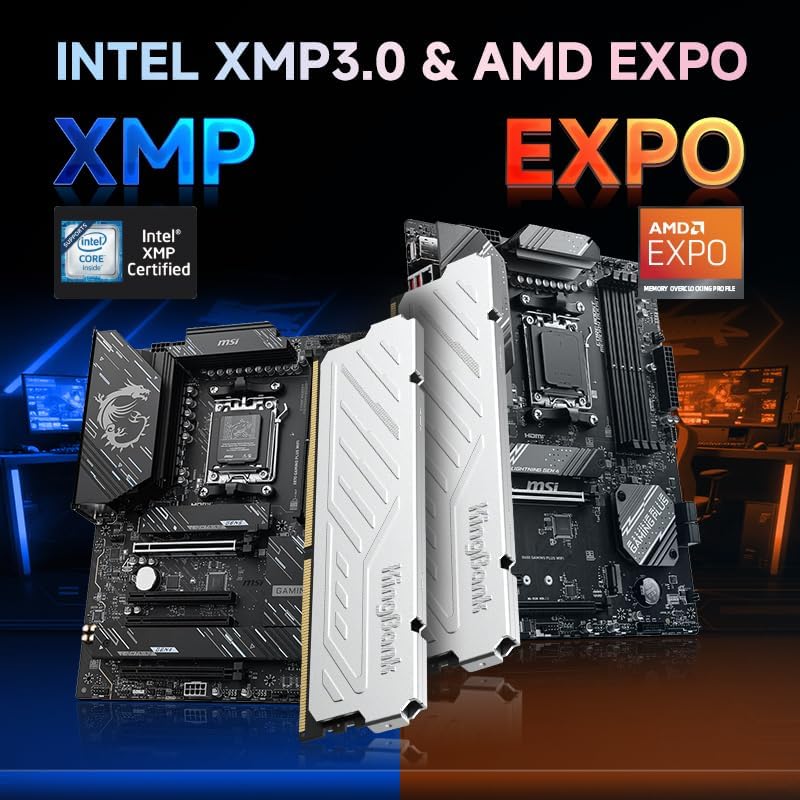 ذاكرة كينج بانك KJXS DDR5 بسعة - مراجعة Ddr5 16Gb 6000Mhz وسعره