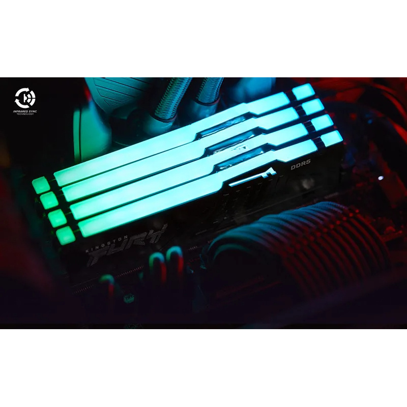 ذاكرة كينغستون فيوري وايت RGB  - مراجعة Ddr5 6000Mhz وسعره