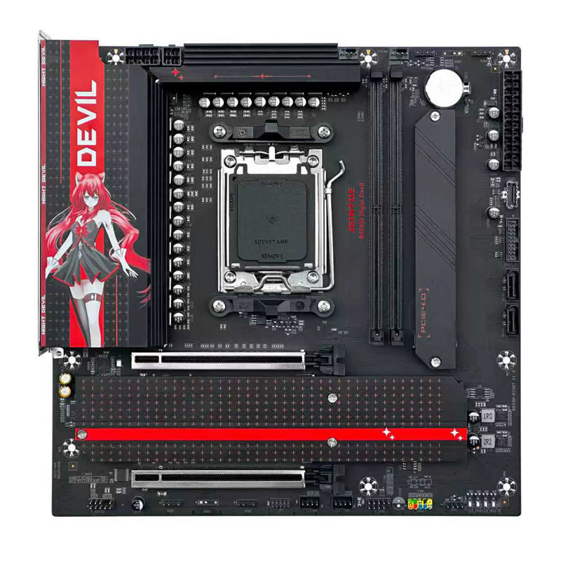 لوحة أم JGINYUE B650M Night De - مراجعة Ddr5 16Gb 6000Mhz وسعره