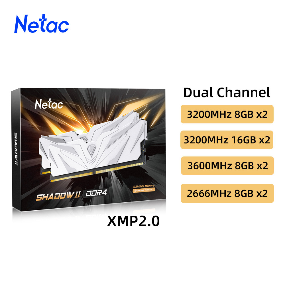 ذاكرة Netac-RAM للكمبيوتر الشخ - مراجعة Ddr5 Rgb Ram وسعره