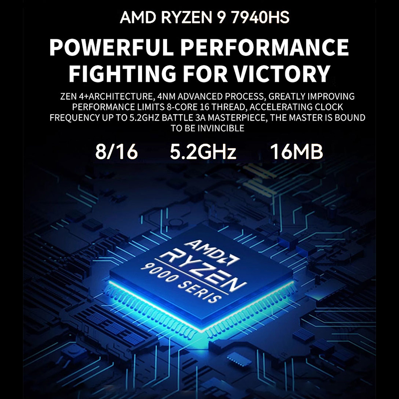 AMD Ryzen Mini PC R7 7840HS R9 - مراجعة Ddr5 4800Mhz وسعره