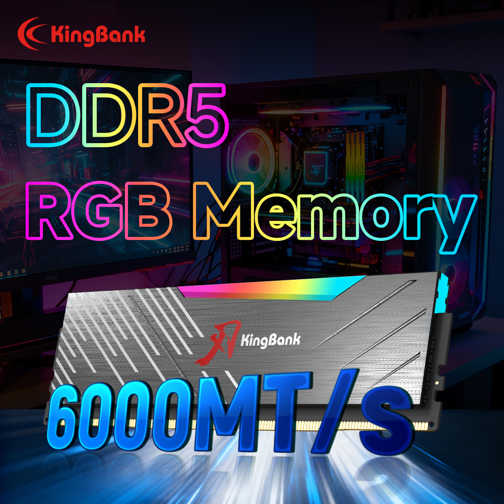 ذاكرة كينج بانك KRRB DDR5 RGB  - مراجعة Ddr5 6000Mhz وسعره