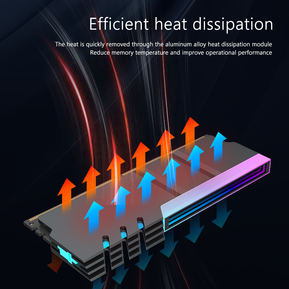 مشتت حراري لوحدة ذاكرة الكمبيو - مراجعة Ddr5 Rgb Ram وسعره