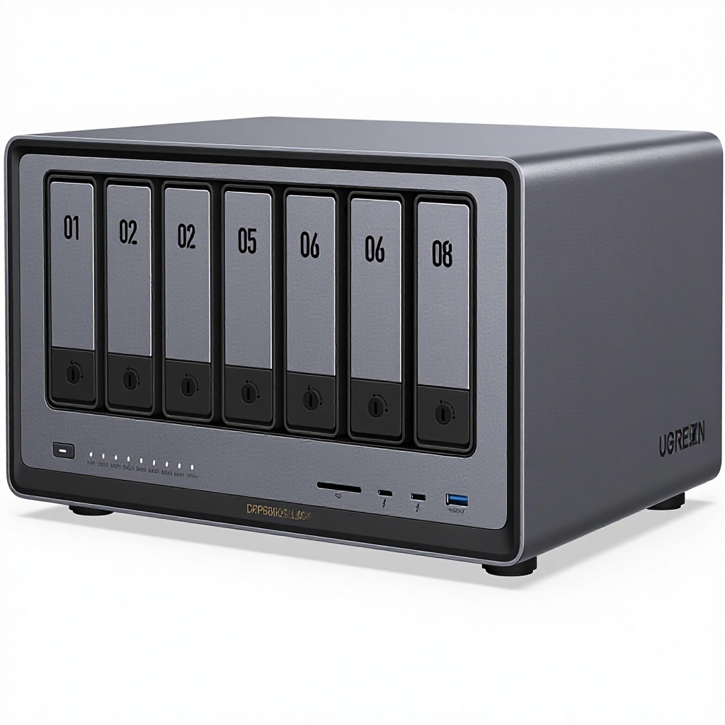 UGREEN NAS DXP8800 Plus خادم ت - مراجعة Ddr5 8Gb وسعره