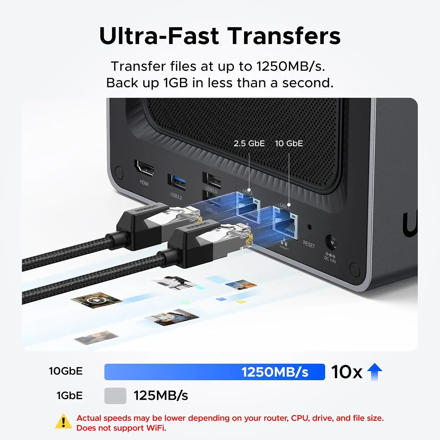 يو جرين NAS DXP4800 Plus، جهاز - مراجعة Ddr5 8Gb وسعره