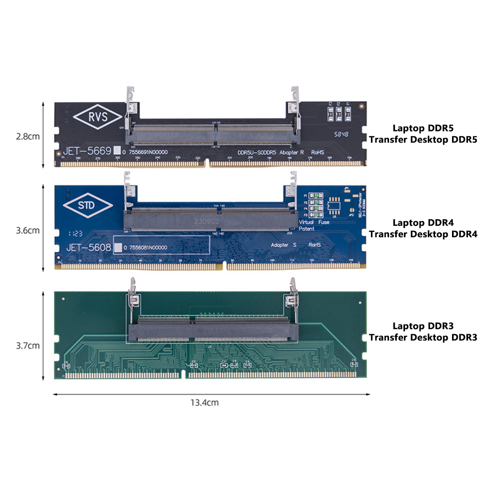 محول ذاكرة من الكمبيوتر المحمو - مراجعة Ddr5 Sodimm وسعره