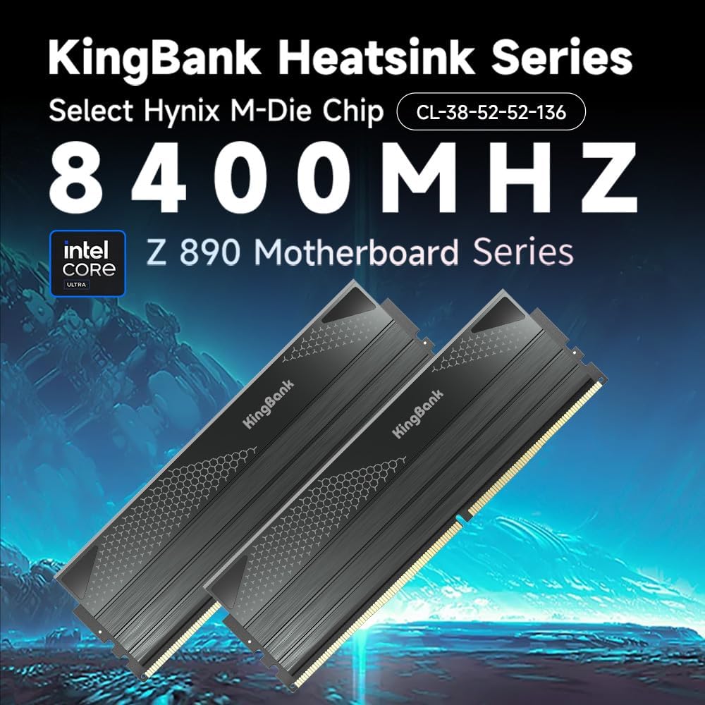 ذاكرة كينج بانك DDR5 KFXB سعة  - مراجعة Ddr5 Kit وسعره