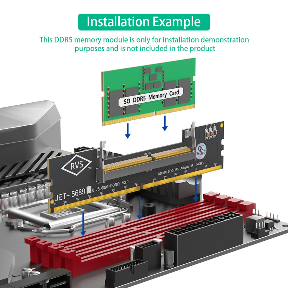 بطاقة محول ذاكرة سطح المكتب من - مراجعة Ddr5 Sodimm وسعره