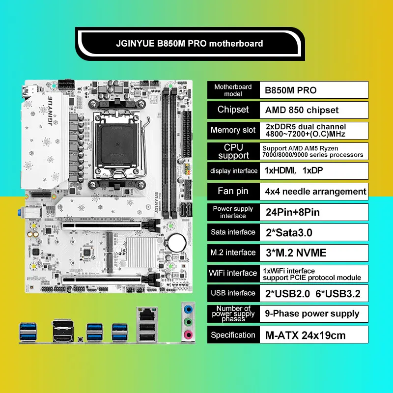 مجموعة اللوحة الأم JGINYUE B85 - مراجعة Ddr5 6000Mhz وسعره