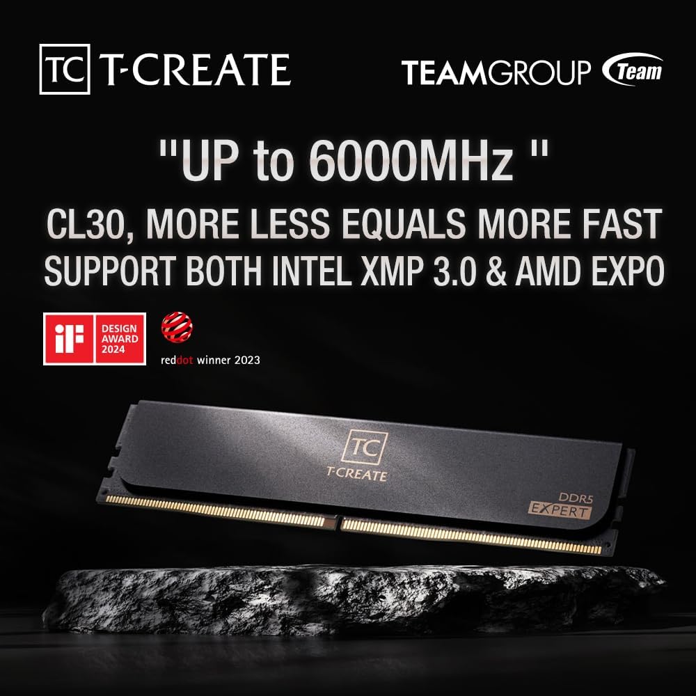 وحدة ذاكرة سطح المكتب TEAMGROU - مراجعة Ddr5 Ram وسعره