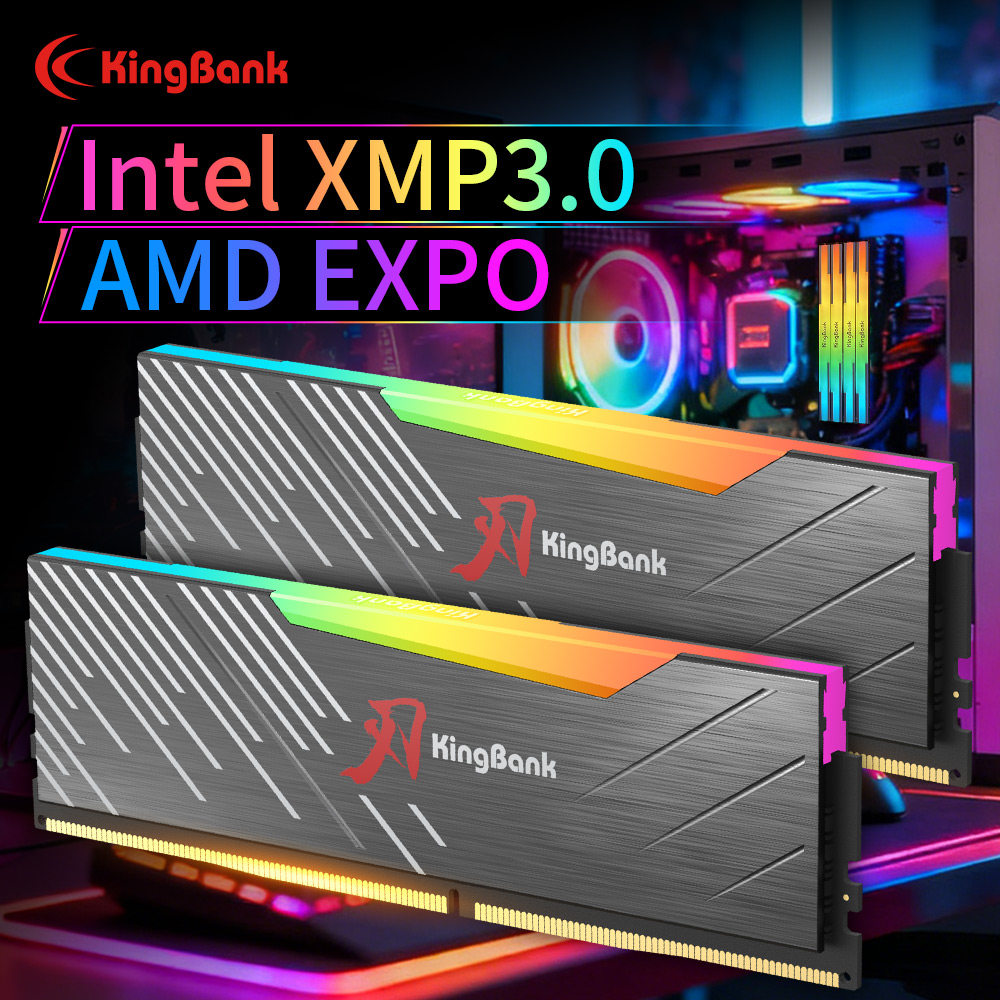 ذاكرة كمبيوتر مكتبي KingBank K - مراجعة Ddr5 6000Mhz وسعره