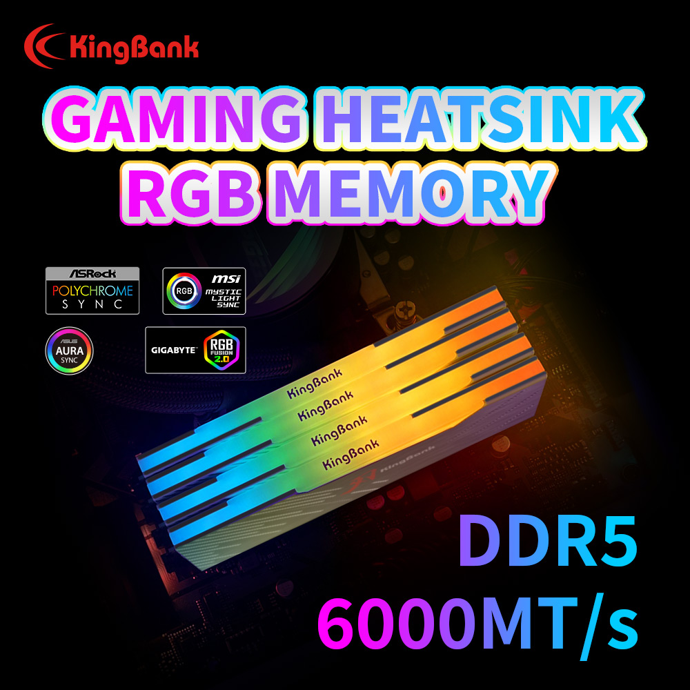 ذاكرة كمبيوتر مكتبي KingBank K - مراجعة Ddr5 6000Mhz وسعره