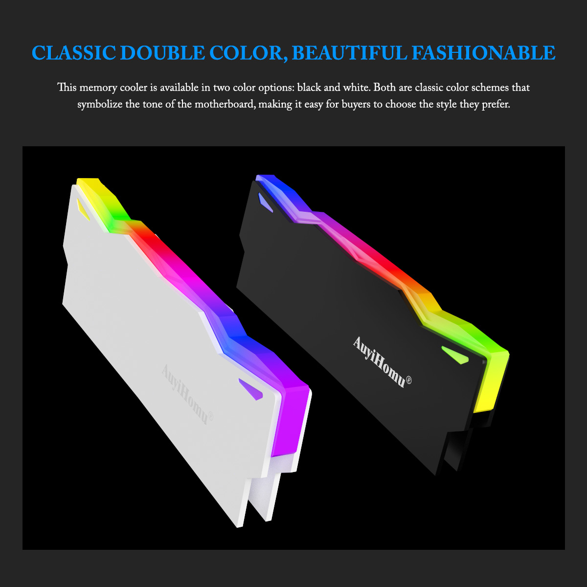 مشتت حراري RGB من AuyiHomu، مب - مراجعة Ddr5 Ram وسعره